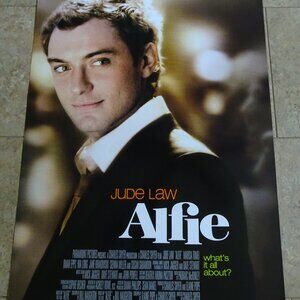 Alfie - Movie Poster with Jude Law as Alfie (Colored)